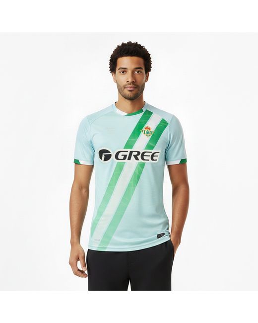 Hummel Green Real Betis Away Shirt 2025 2026 Adults for men