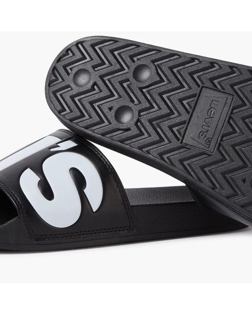 Levi's Blue June Pool Shoes for men