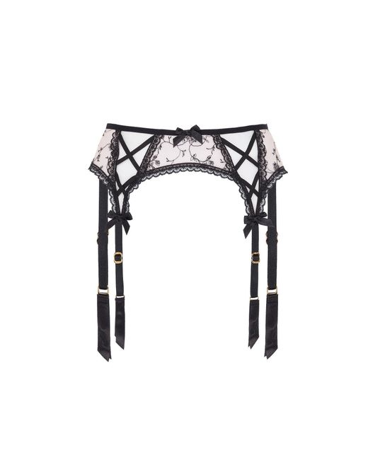 Agent Provocateur Brown Rosaleen Suspender