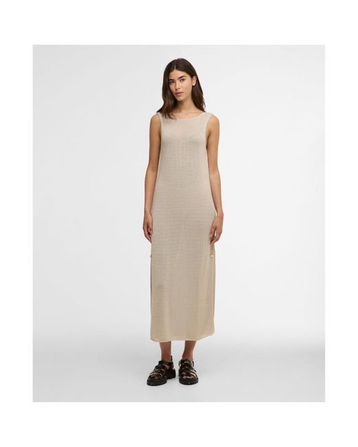 Barbour Natural Knitted Jumper Dress