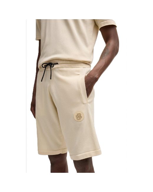Boss Natural Tolli Knitted Top for men