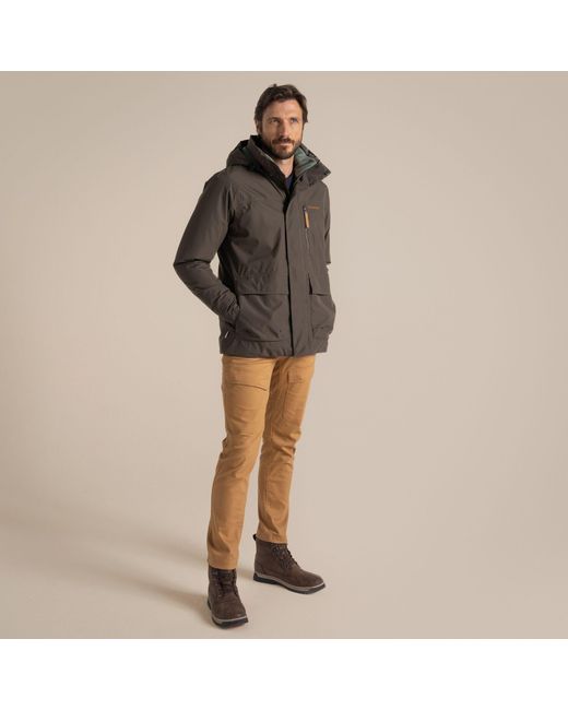 Craghoppers Brown National Trust Padley Jacket for men
