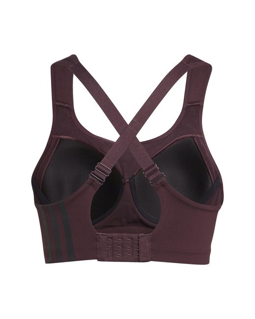 Adidas Purple Tlrd Impact Training High-Support Bra