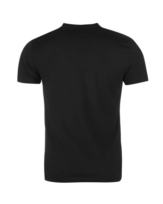 Calvin Klein Black Calvin Monogram T Shirt for men