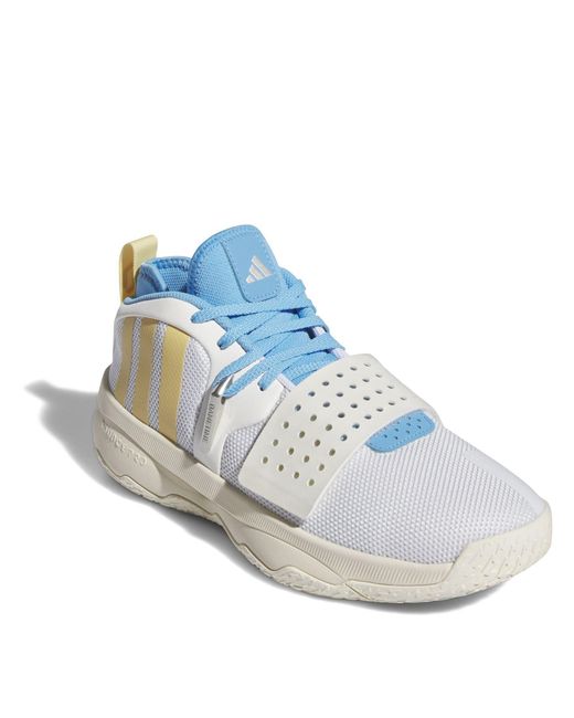 Adidas Blue Dame 8 Extply Basketball Trainers for men