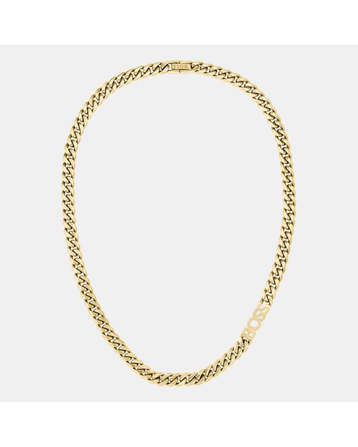 Boss Metallic Gents Kassy Chain Necklace for men