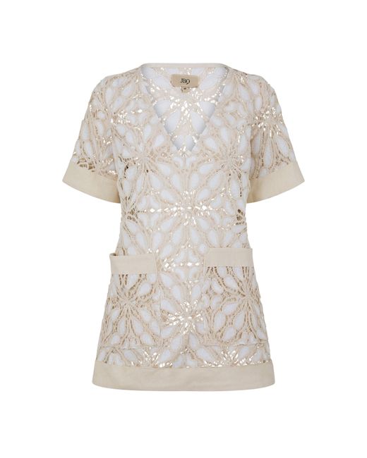 JBQ White Dion Mini Dress