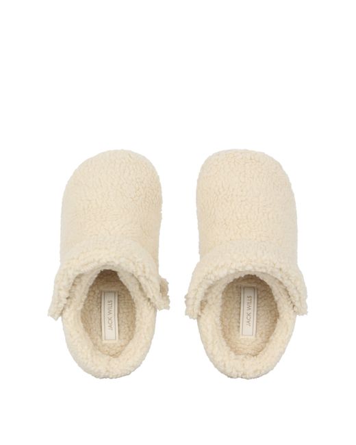 Jack Wills Natural Jw Cosy Mule Slippers