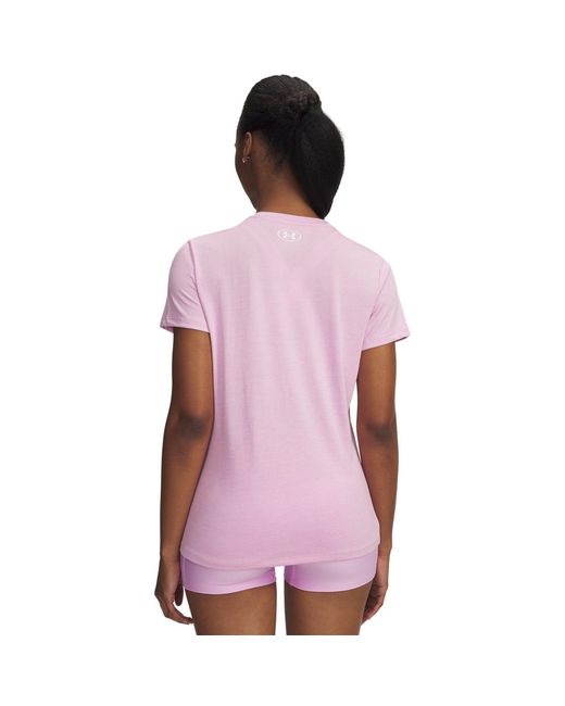 Under Armour Purple Tech Twist Short Sleeve