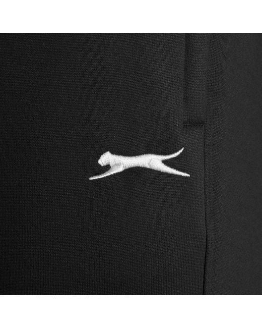 Slazenger 1881 Black Open Hem Fleece Pants for men