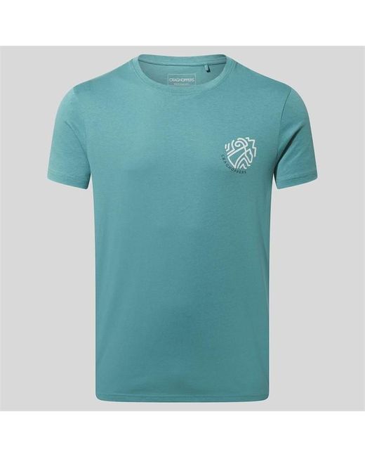 Craghoppers Blue Crag Lucent Ss Tee Sn99 for men