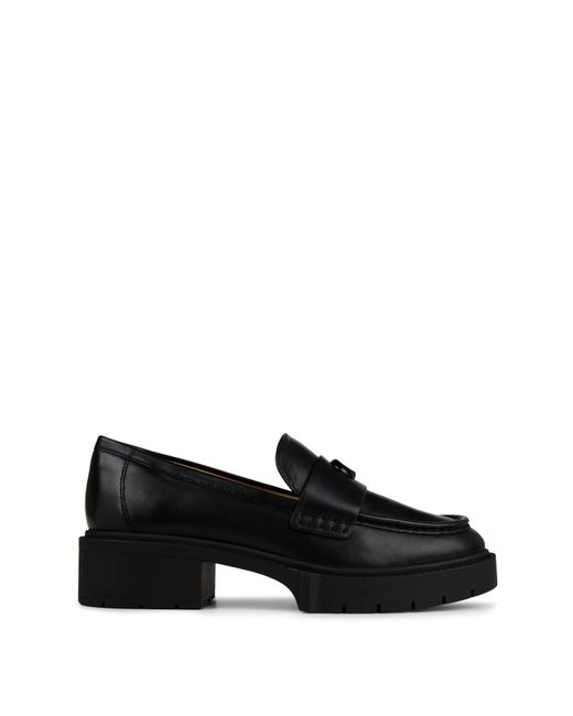 COACH Black Leah Loafer