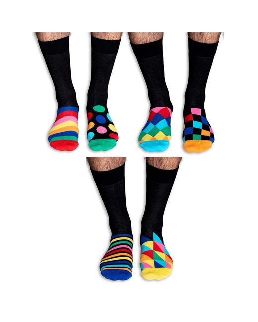 United Oddsocks Black The Secret Sock Exchange Socks for men