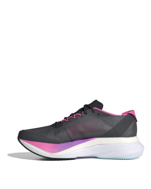Adidas Blue Adizero Boston 12 Road Running Shoes