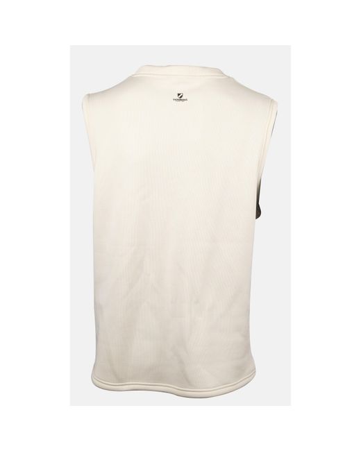 Slazenger 1881 White Sleeveless Cricket Jumper for men