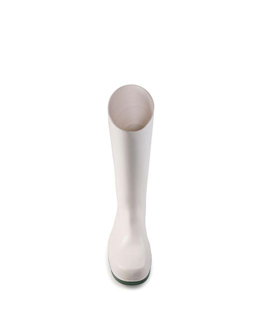 Dunlop White Work-it Safety Wellington for men