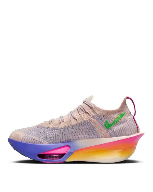 Nike Green Alphafly 3 Running Shoes