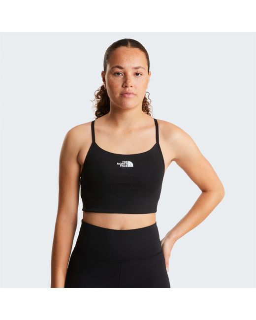 The North Face Black Flex Outdoor Non Wired Medium Impact Sports Bra