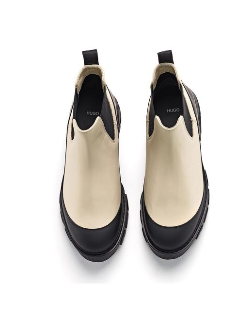 HUGO Black Axel Lowchbootie-C 10195165 01 Ankle Boots