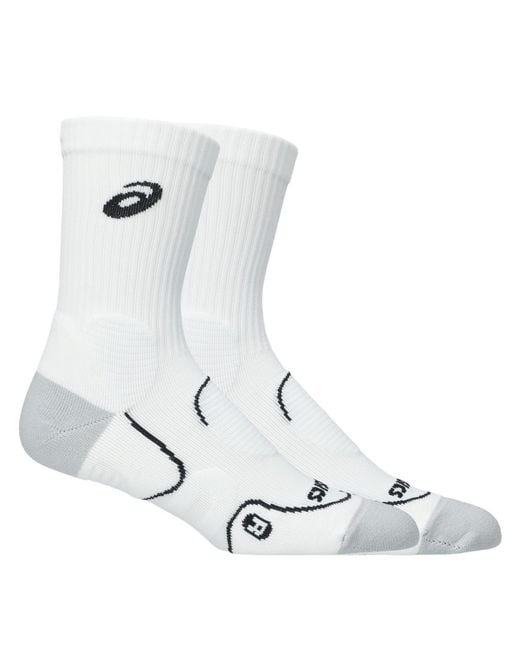 Asics White Tennis Crew Socks