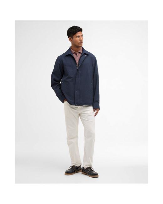 Barbour Blue Harrington Jacket for men