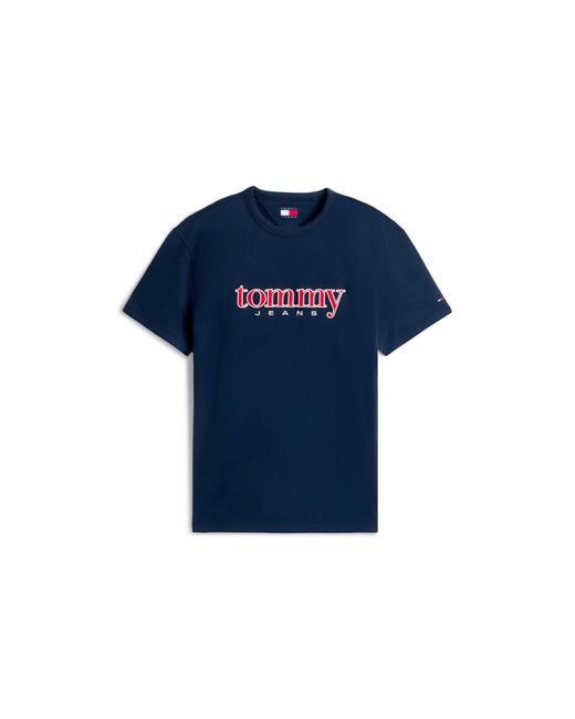 Tommy Hilfiger Blue Applq Short Sleeve T-Shirt for men