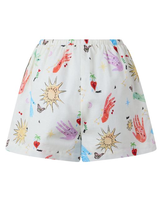 Never Fully Dressed Natural Woven Tracksuit Shorts