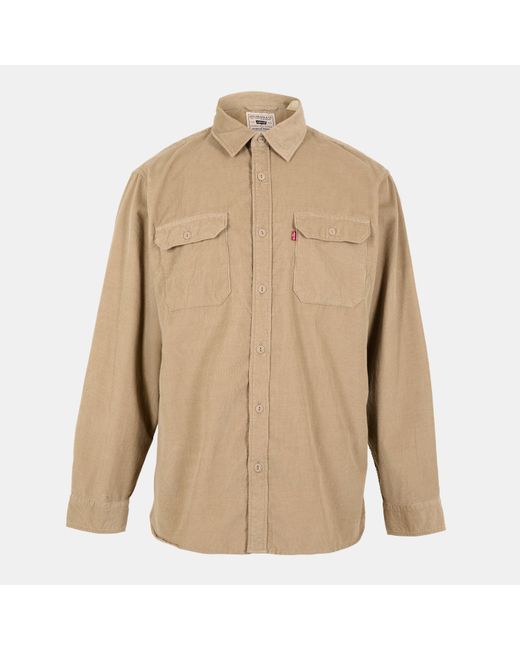 Levi's Natural Jackson Worker Long Sleeve Denim Shirt for men