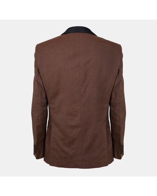 Boss Brown Harvers Tuxedo Suit for men