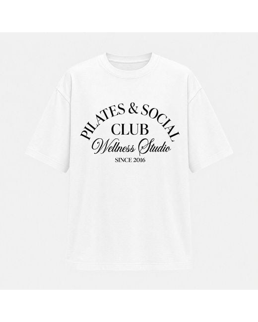 I Saw It First White Graphic Oversized T-Shirt