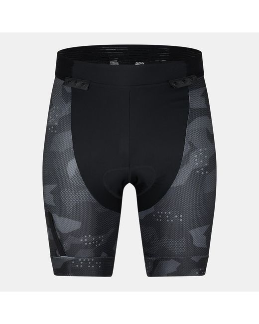 Endura Gray Singletrack Padded Liner Shorts for men