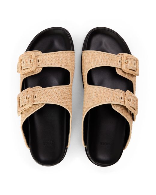 Boss Natural Freyah Slider Slippers