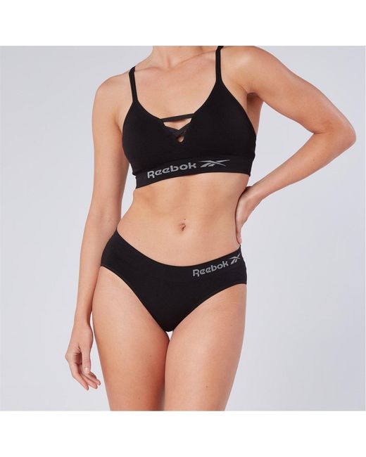 Reebok Seamless Bra Maryna Black Base Layer Top