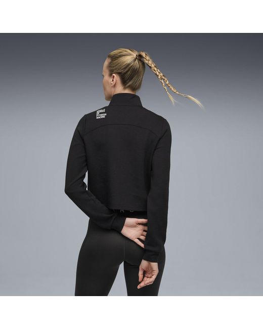 PUMA Black Hyrox Long-Sleeve Performance Gym Top