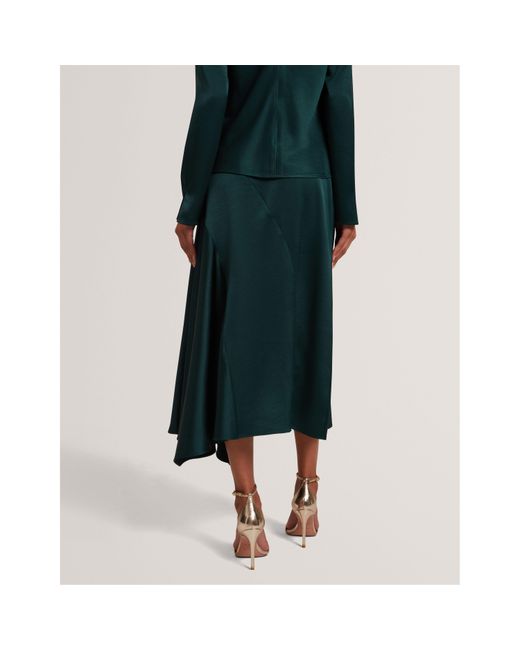 Ted Baker Green Midi Skirt