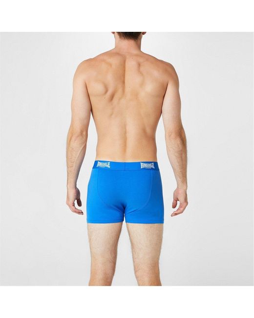Lonsdale Blue Trunk Shorts 2 Pack for men