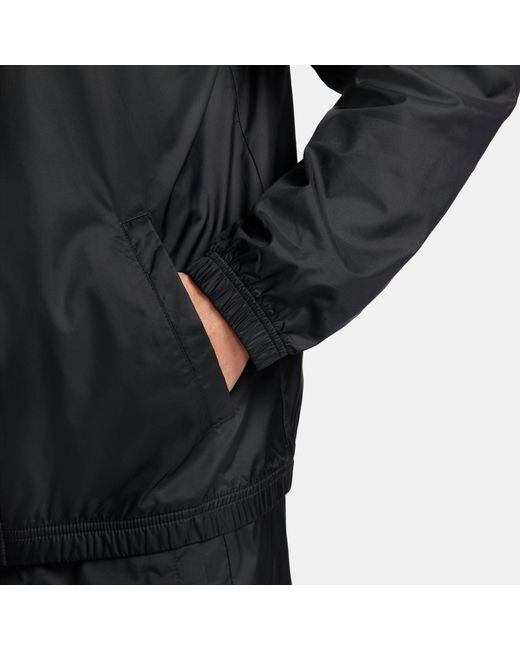 Nike Black Sportswear Club Lined Woven Track Suit for men