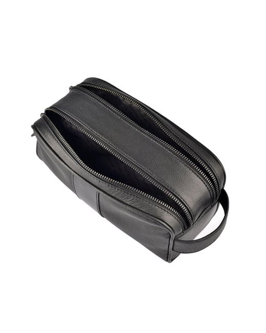 Firetrap Black Wash Bag for men