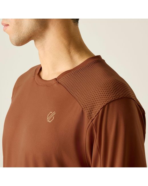 Dare 2b Brown Trackstand Cycling Jersey for men