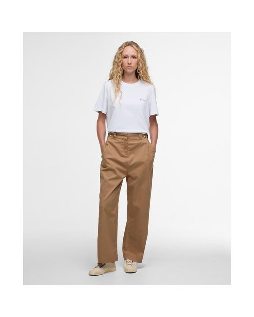 Barbour White Marla T-Shirt