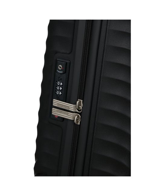 American Tourister Black Diablast Spinner 55X40X20Cm Tsa Cabin Hard Suitcase