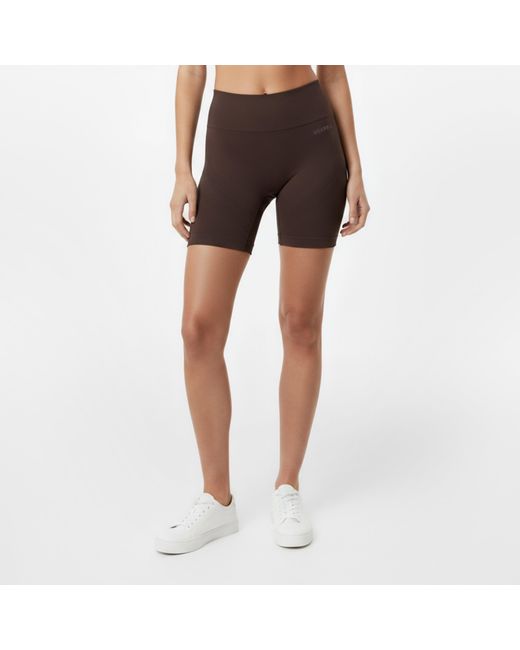 Usa Pro Brown Usap Seamless 3 Inch Shorts