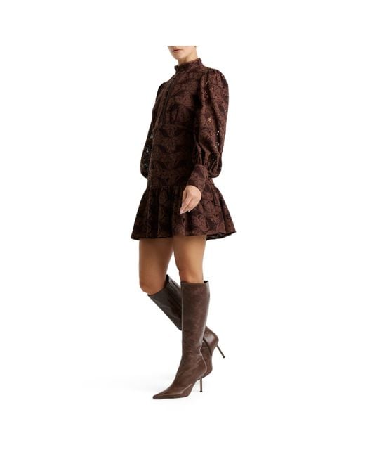 Bardot Brown Bd Remy Dress Ld64