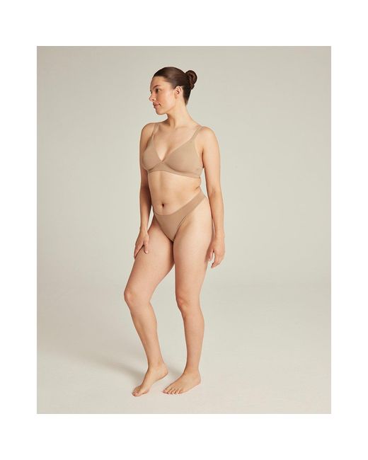 Nudea Multicolor Easy Does It Bralette Second Skin Stretch