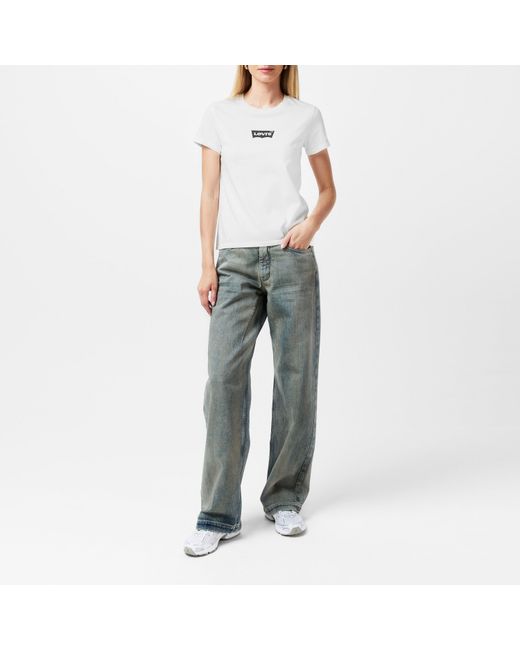 Levi's White Print T-Shirt