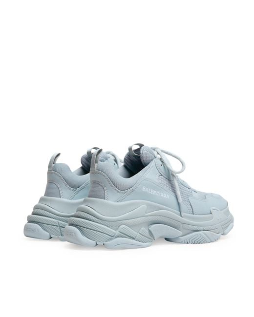 Balenciaga Blue Triple S Trainers