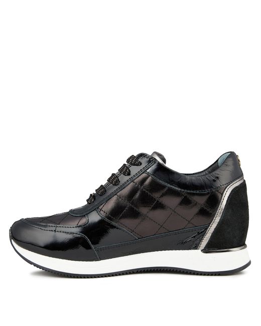 Moda In Pelle Black Berke Trainers