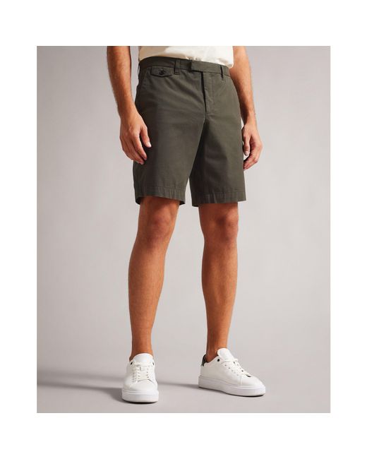 Ted Baker Green Chino Shorts for men