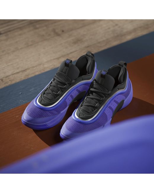 Adidas Blue D.O.N. Issue 6 Spida Basketball Shoes