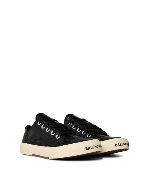 Balenciaga Black Paris Low Trainers